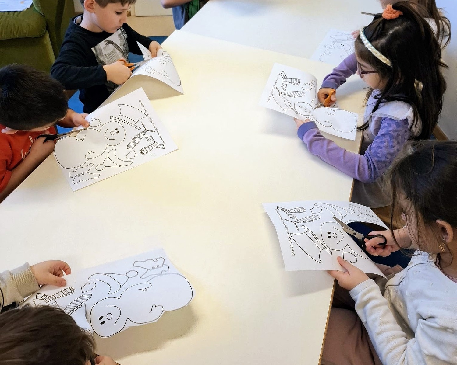 Schnipp, schnapp, Schere KIB3 Pfarrkindergarten Graz -Karlau