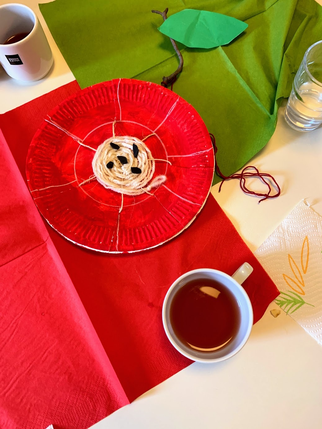 Apfelpunch , Apfel Lollipops